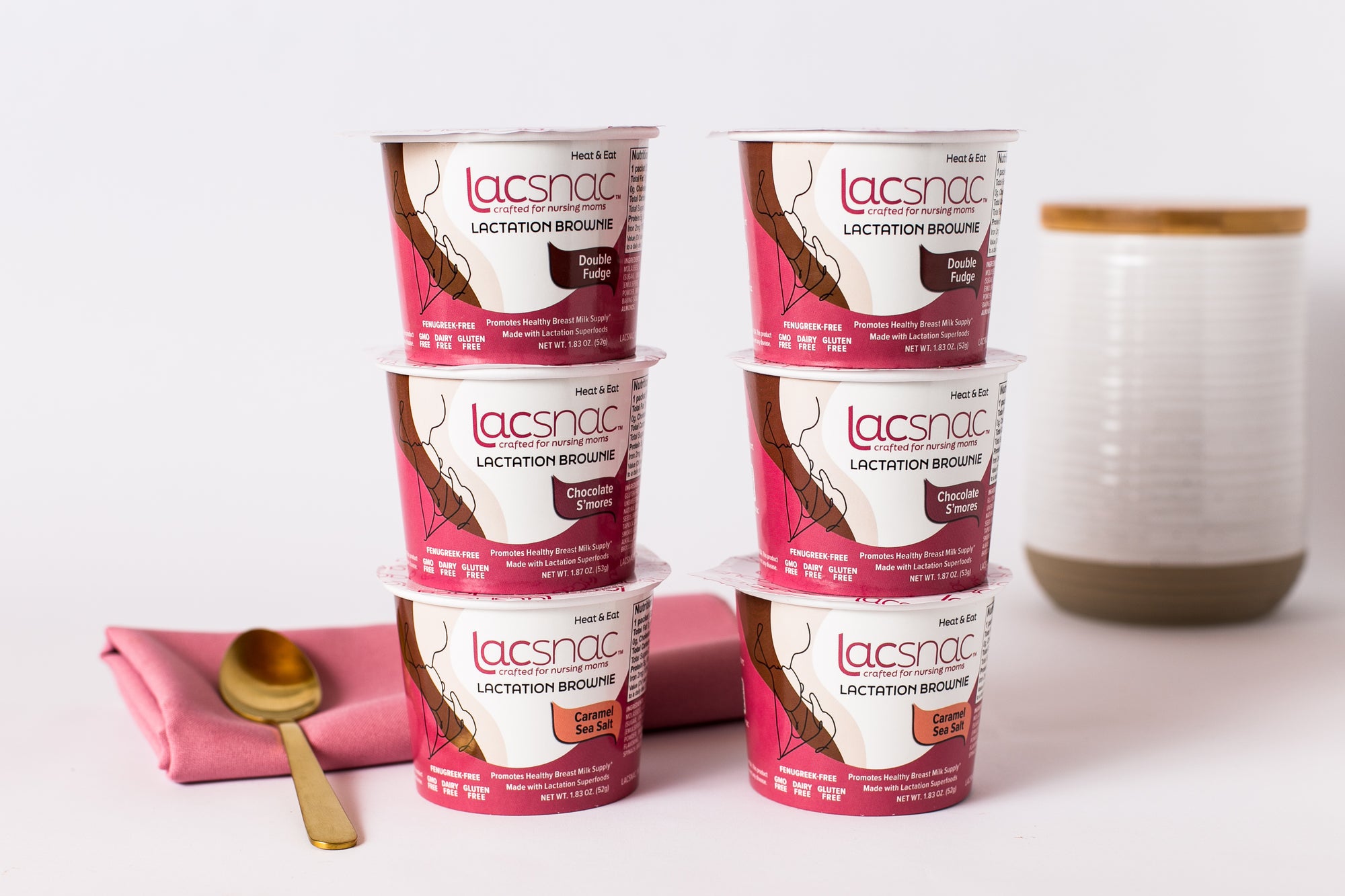 Lactation Brownie Cup Variety Pack - 6pk