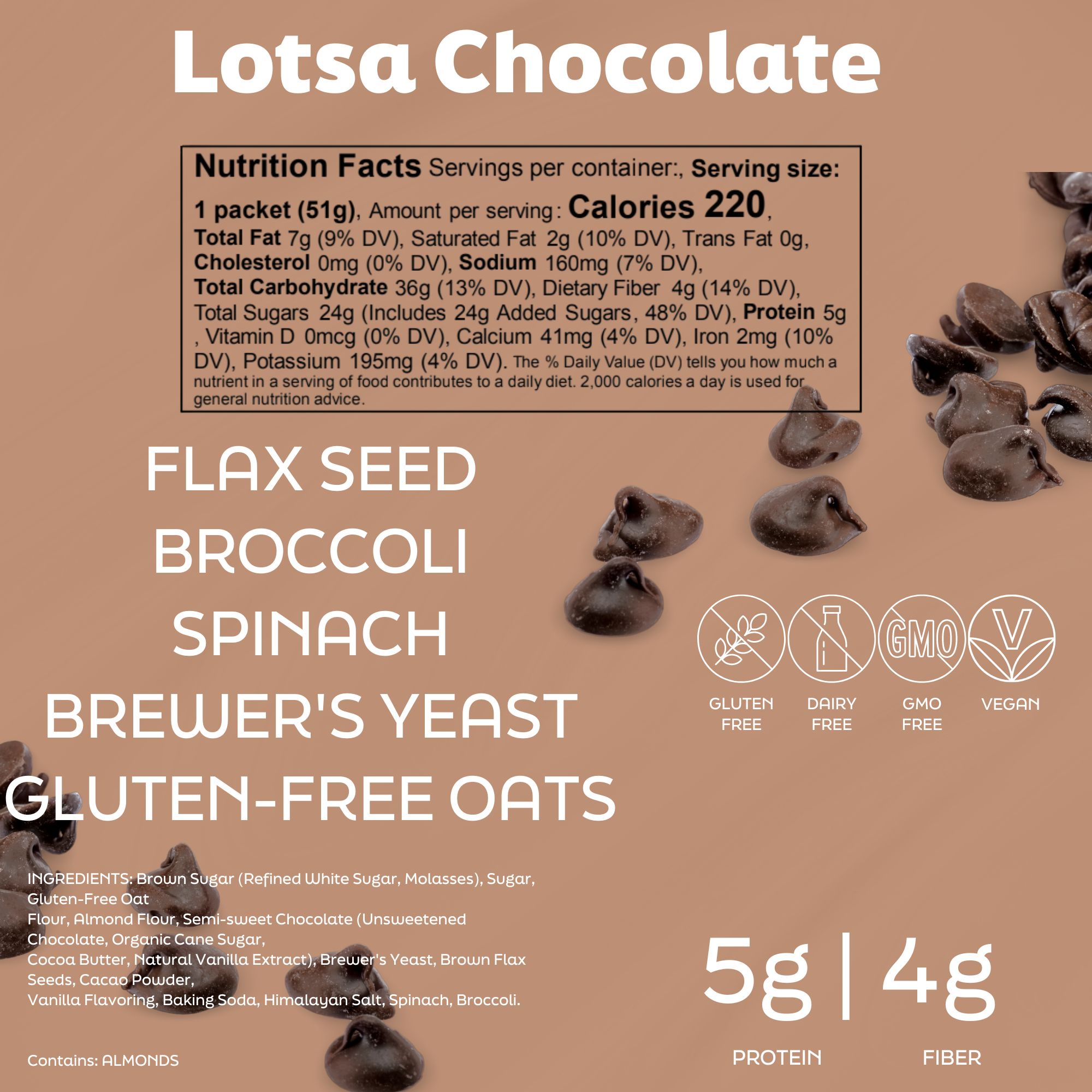 Lotsa Chocolate Lactation Cookie