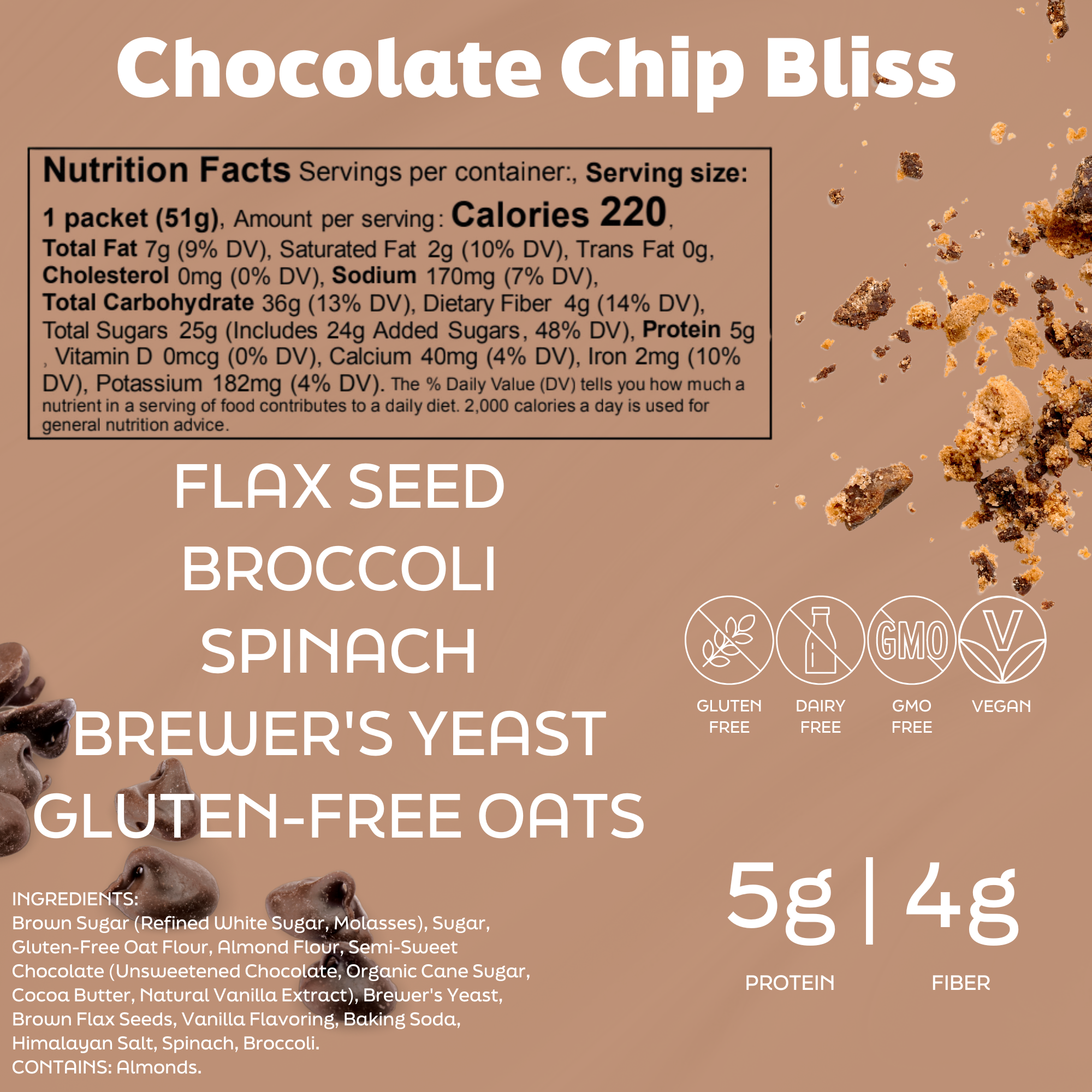 Chocolate Chip Bliss Lactation Cookie