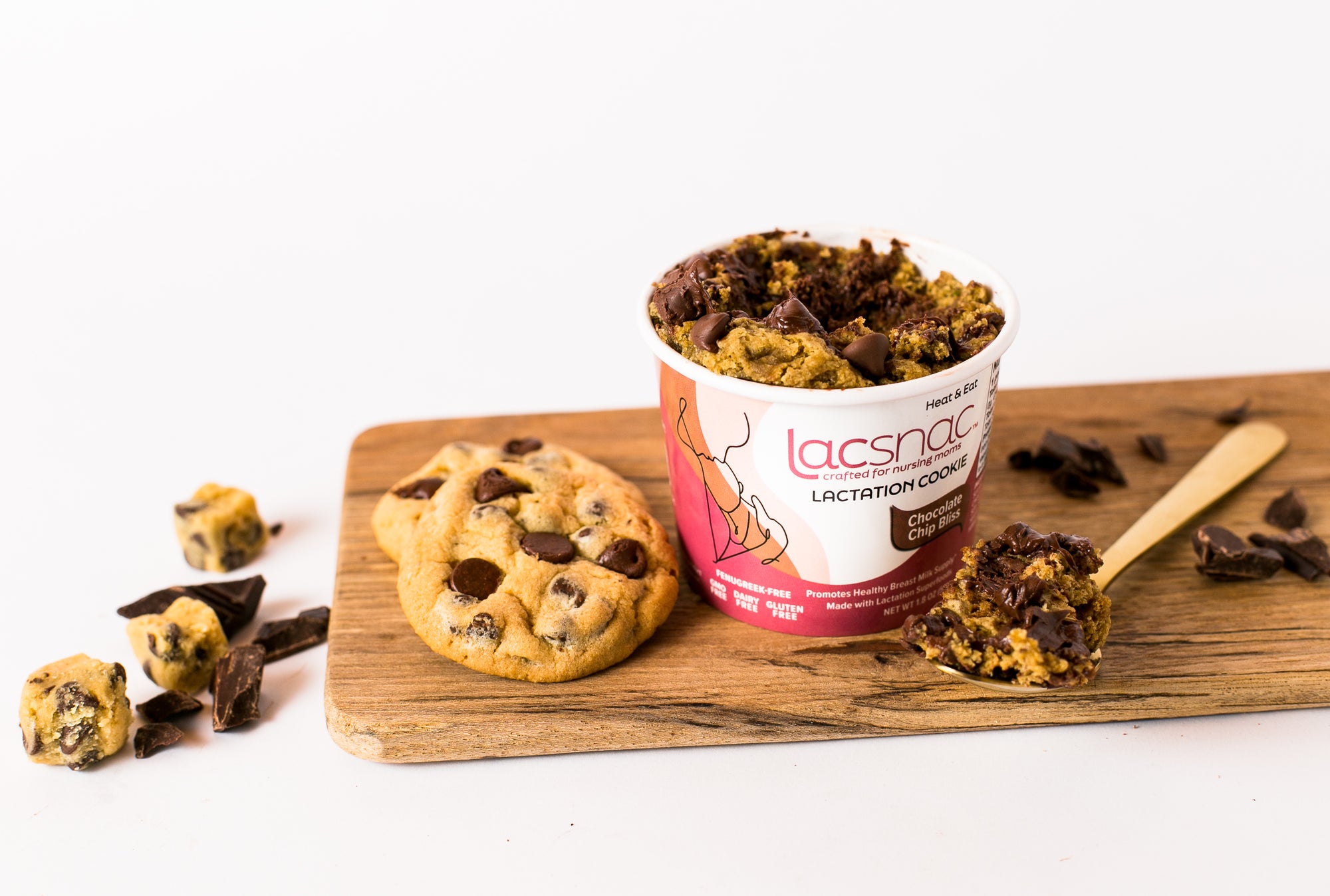 Lactation Cookie Cup Variety Pack - 6pk - Lacsnac