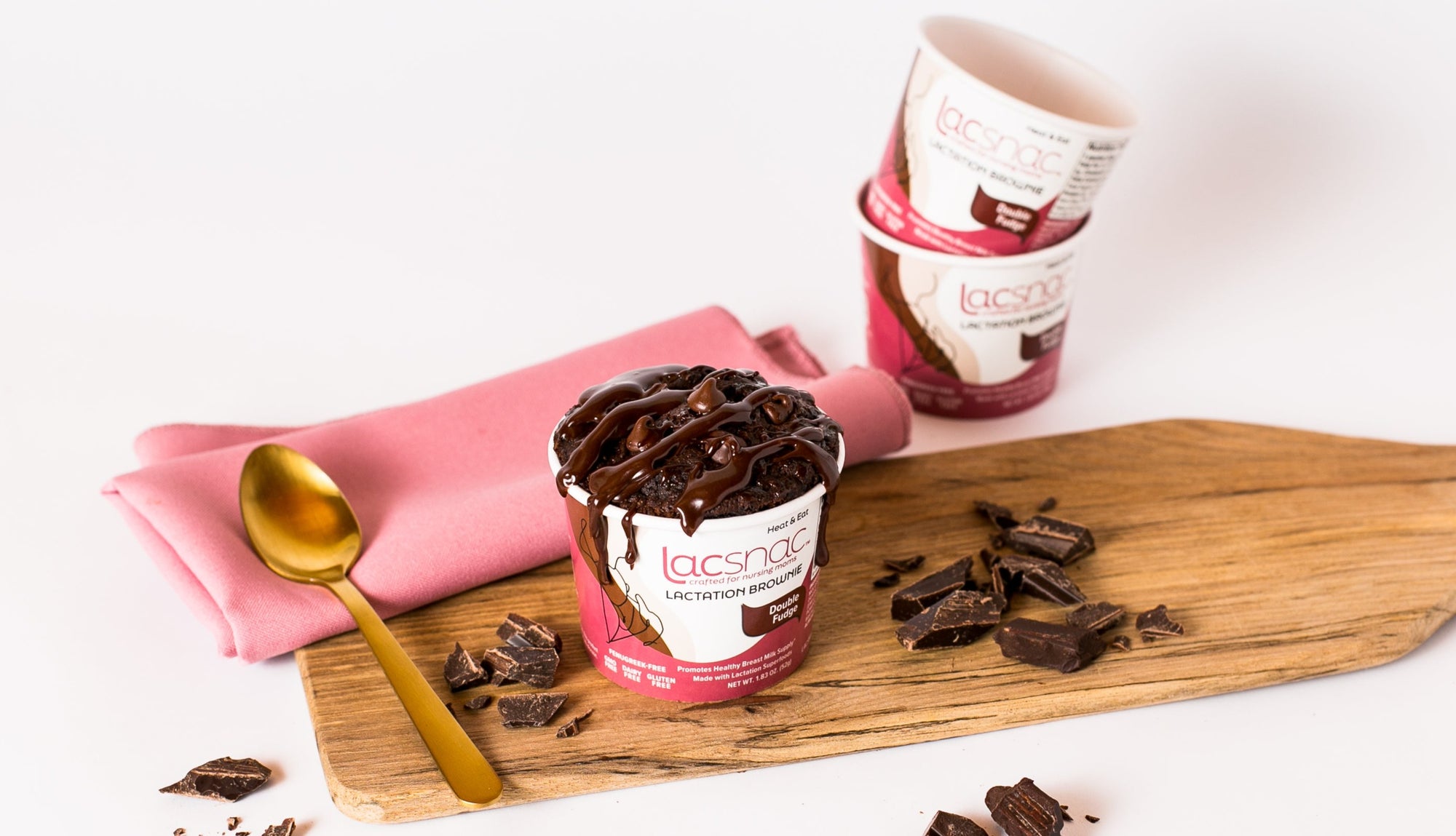 Double Fudge Lactation Brownie - Lacsnac