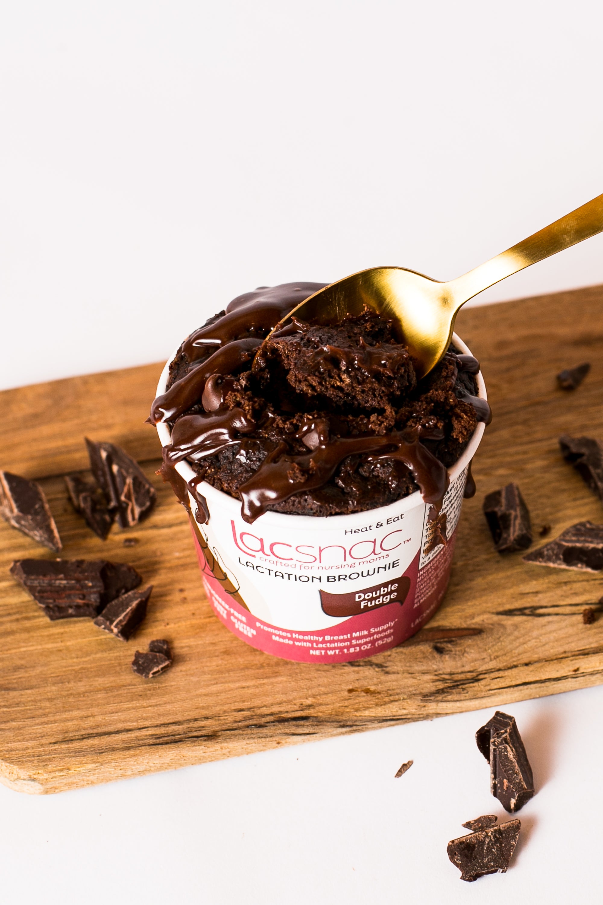 Double Fudge Lactation Brownie - Lacsnac